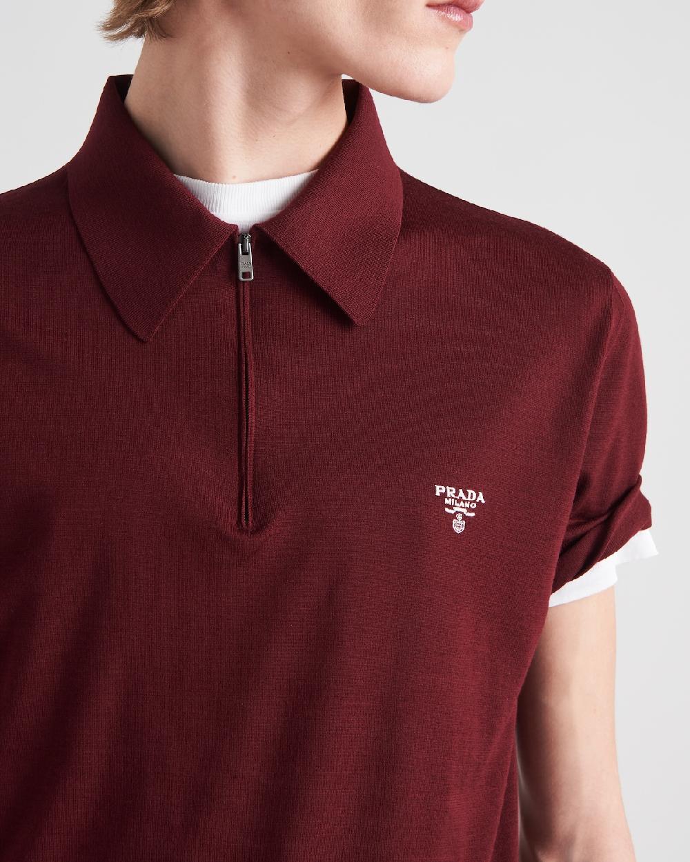 Prada Polo De Lana Superfina