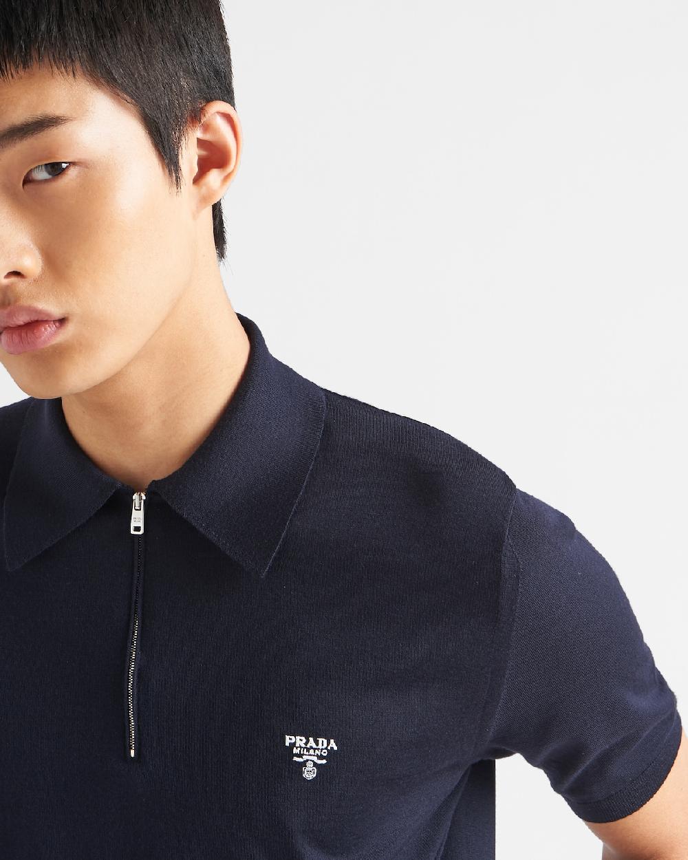 Prada Polo De Lana Superfina
