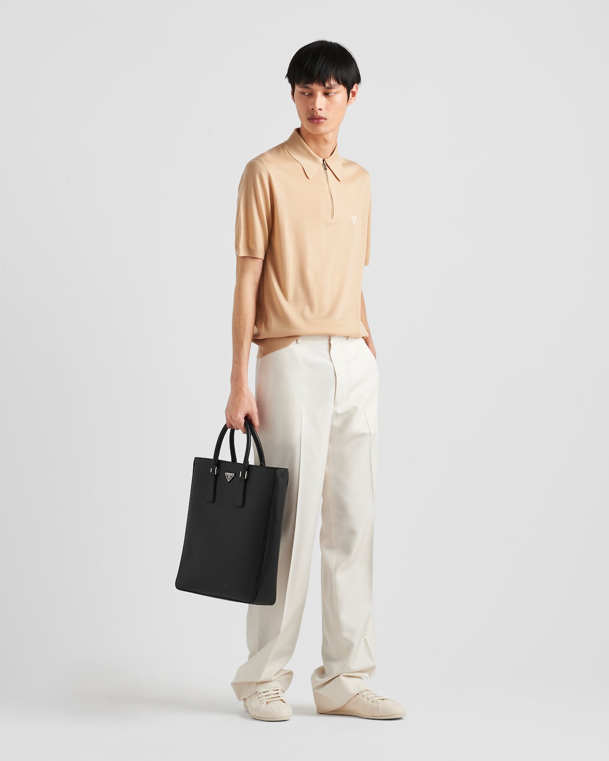 Prada Polo de lana superfina