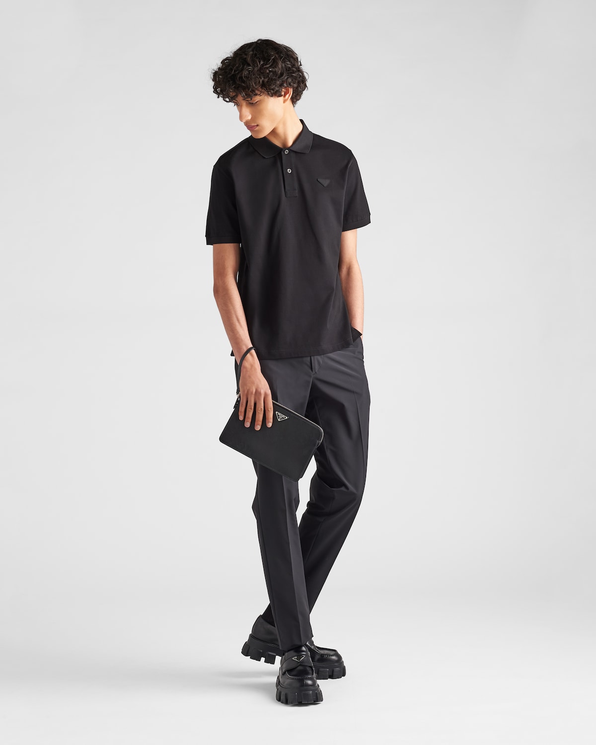 Prada Polo de piqué