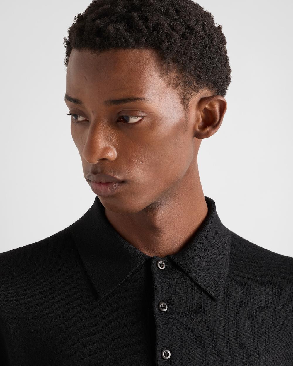 Prada Polo De Seda Y Cachemir