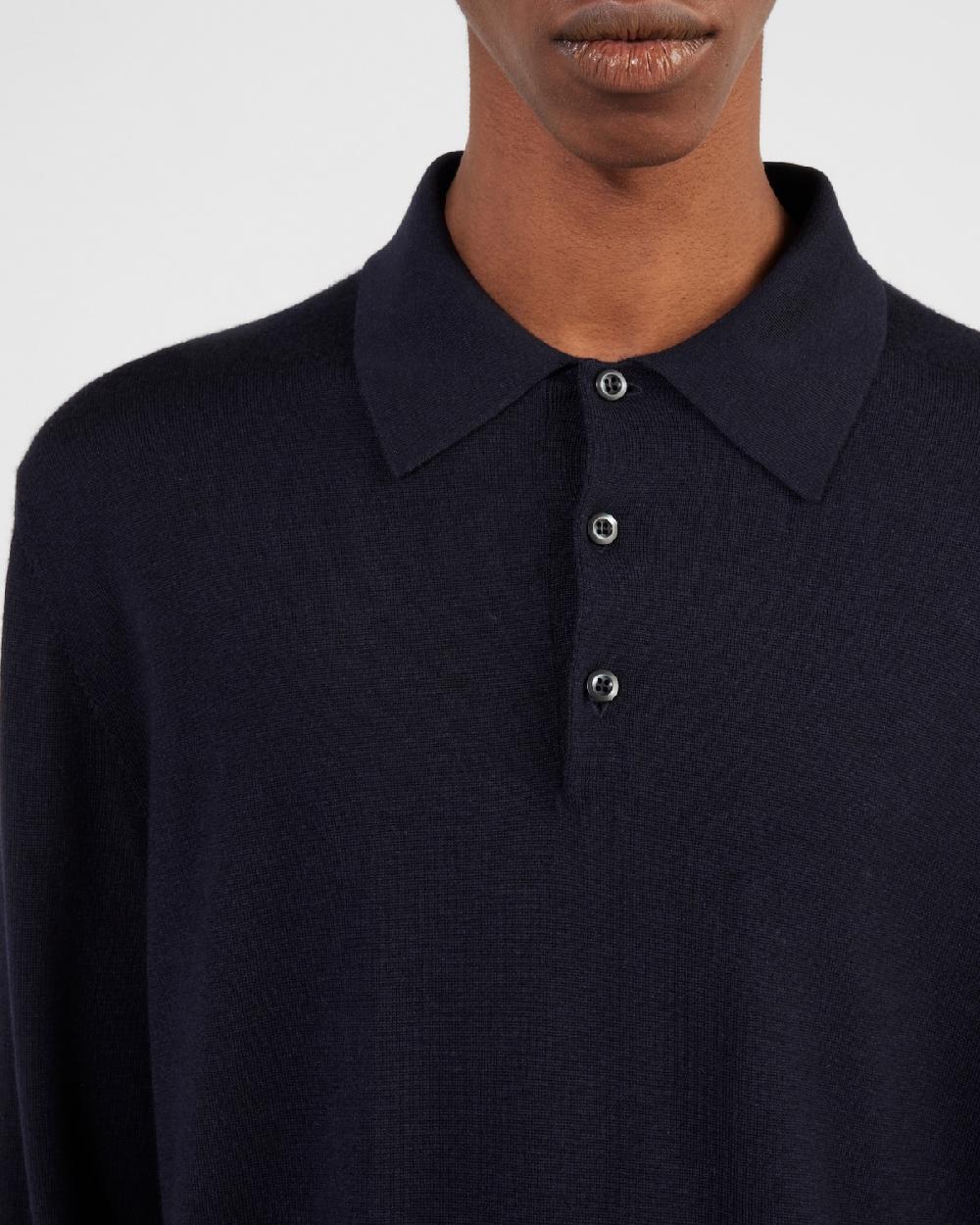 Prada Polo De Seda Y Cachemir