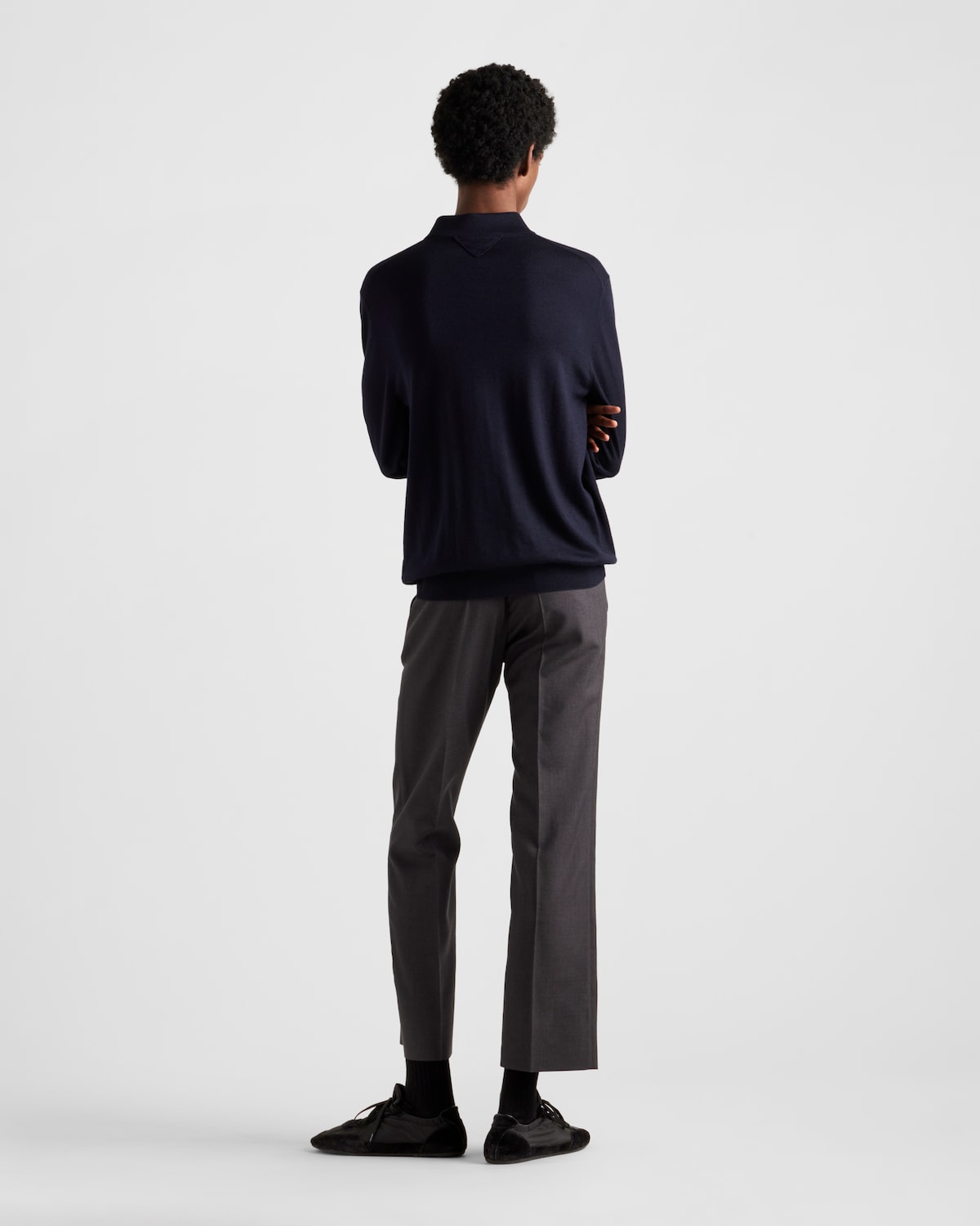 Prada Polo De Seda Y Cachemir