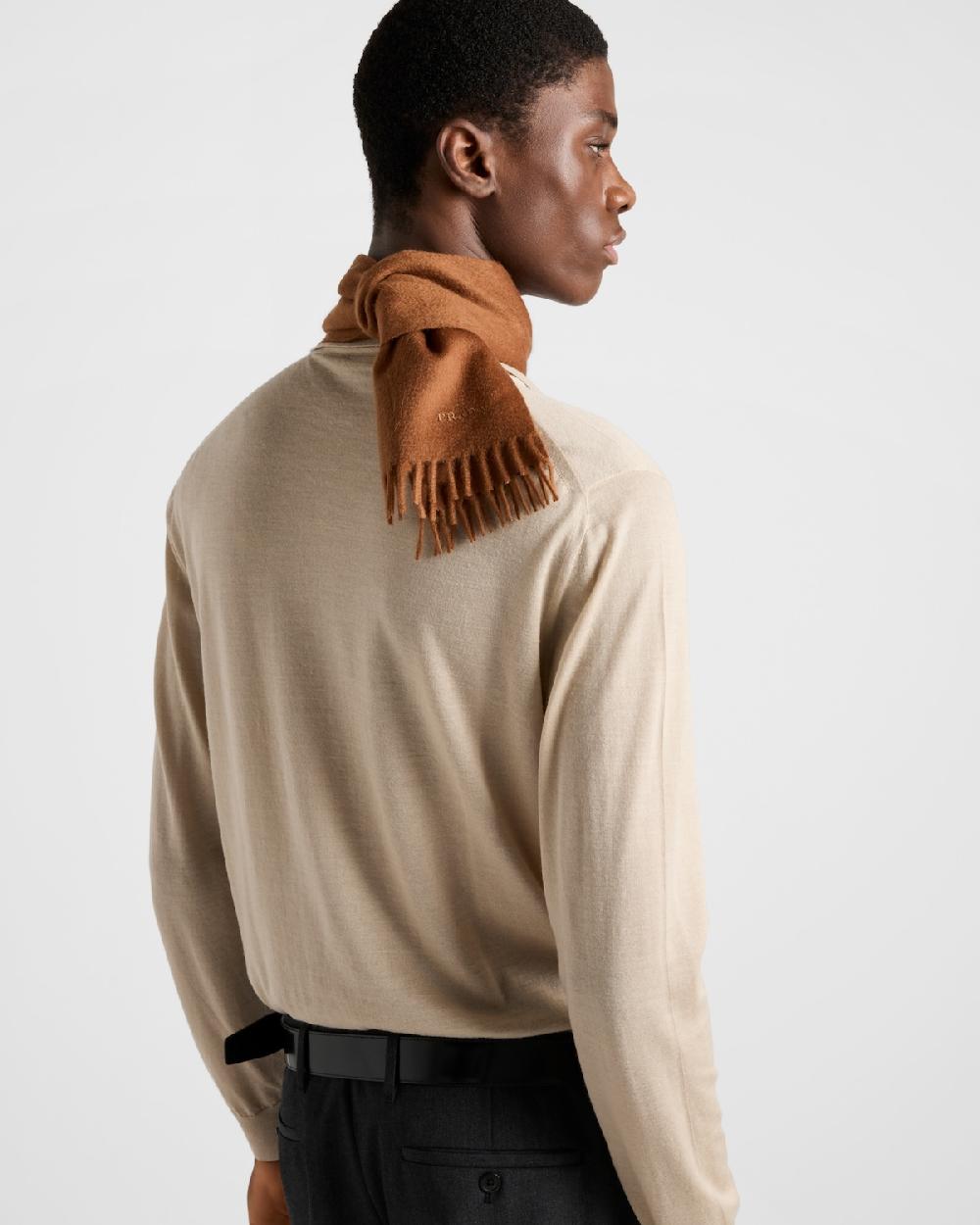 Prada Polo De Seda Y Cachemir