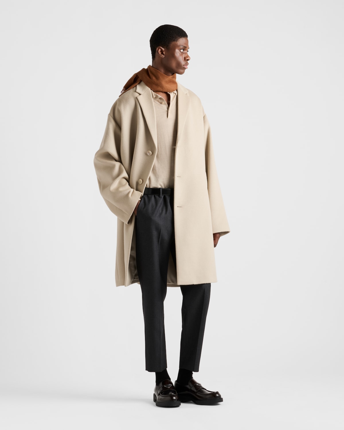 Prada Polo de seda y cachemir