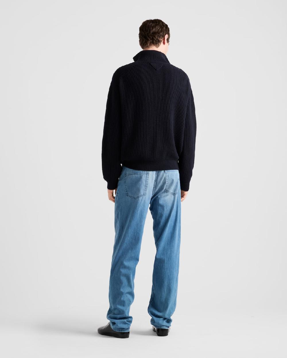 Prada Polo Holgado De Cachemir