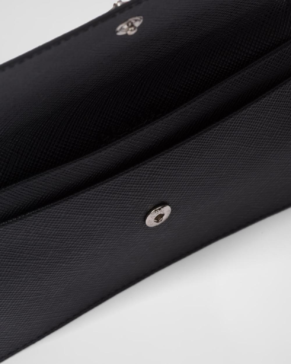 Prada Portadocumentos De Piel Saffiano