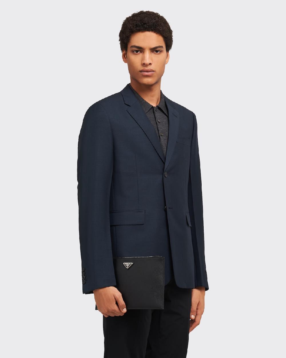 Prada Portadocumentos en piel Saffiano