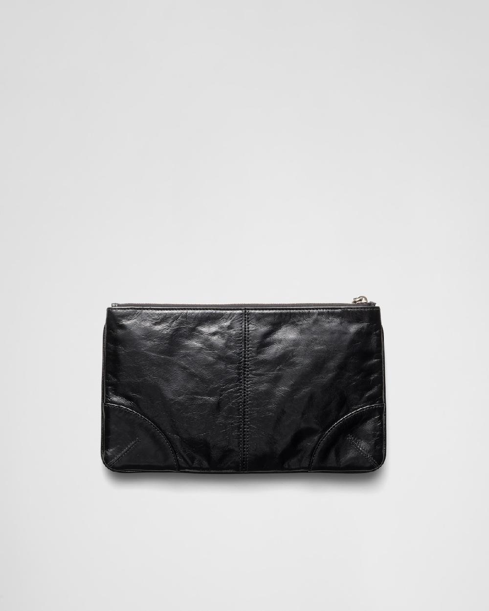 Prada Pouch De Piel