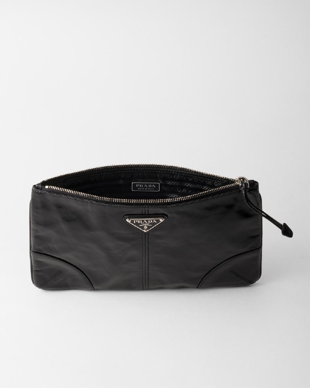 Prada Pouch de piel