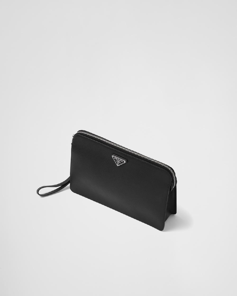 Prada Pouch De Piel Saffiano