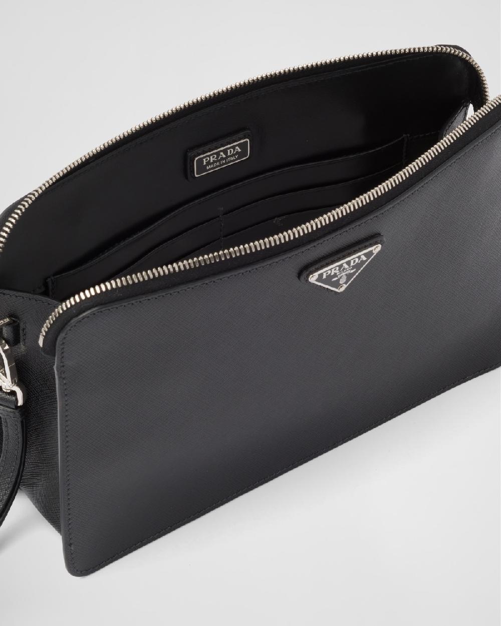 Prada Pouch De Piel Saffiano