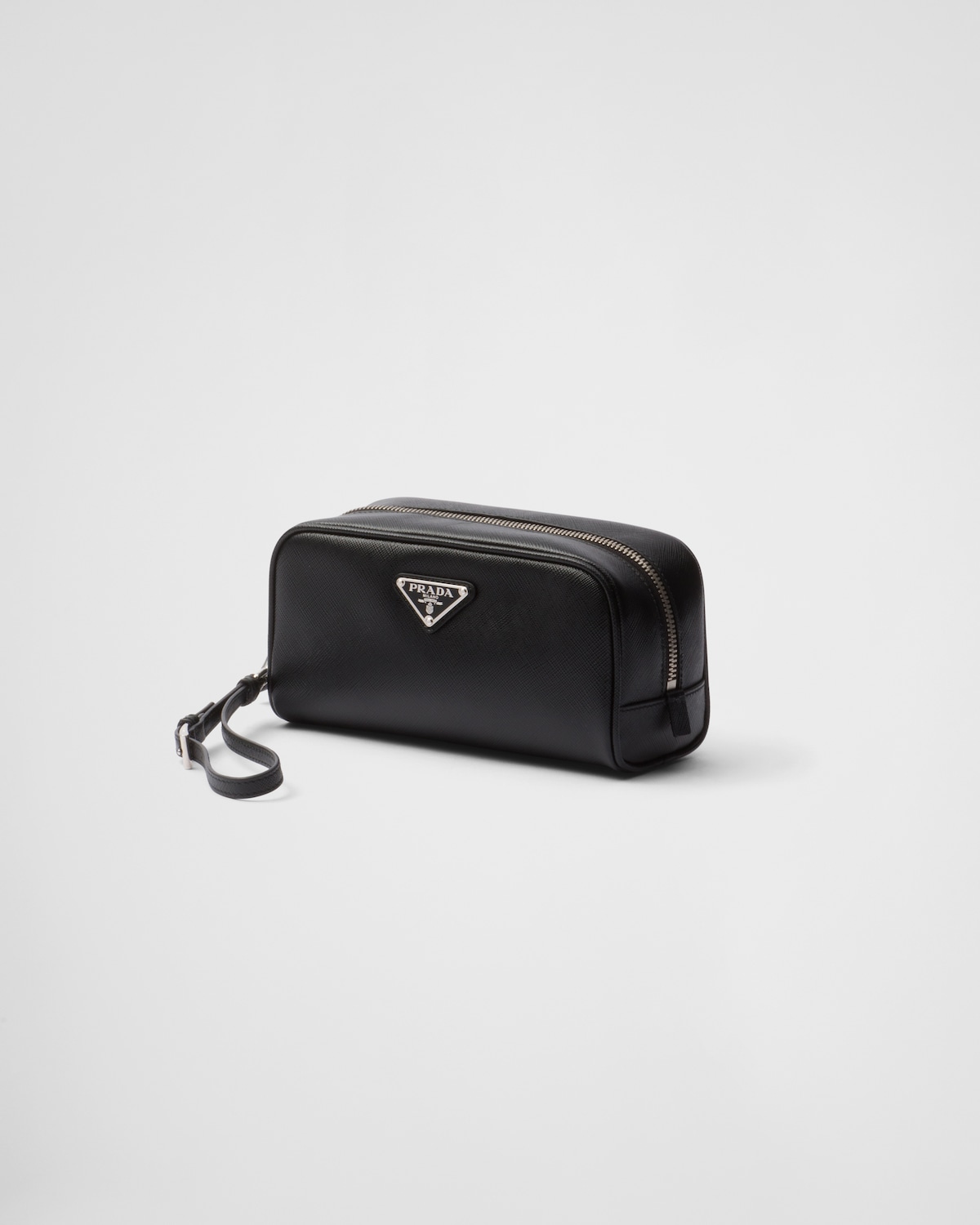 Prada Pouch de piel Saffiano