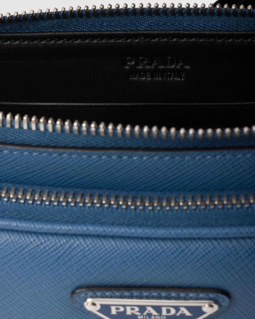 Prada Riñonera De Piel Saffiano