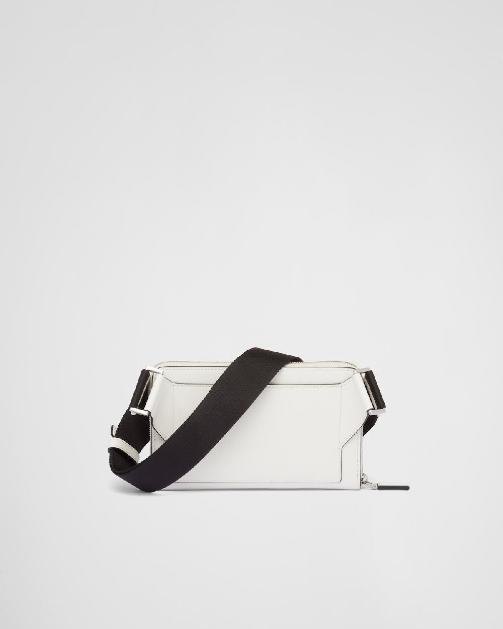 Prada Riñonera De Piel Saffiano