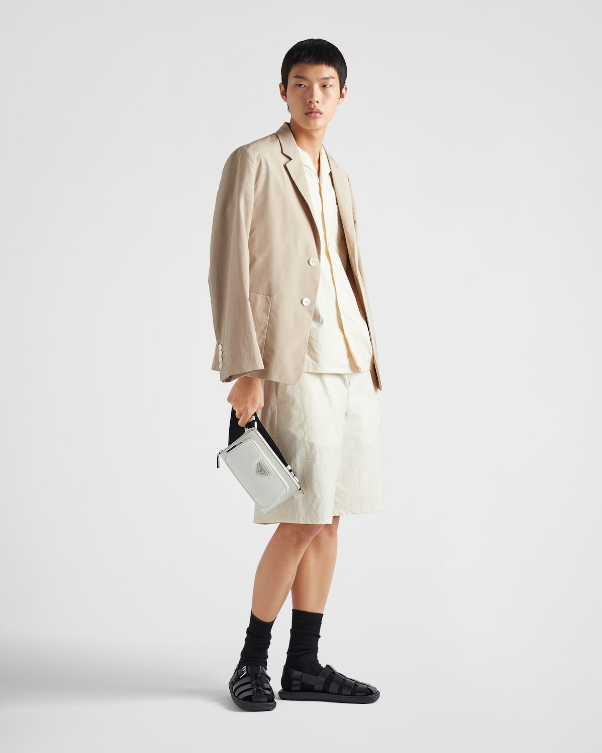 Prada Riñonera de piel Saffiano