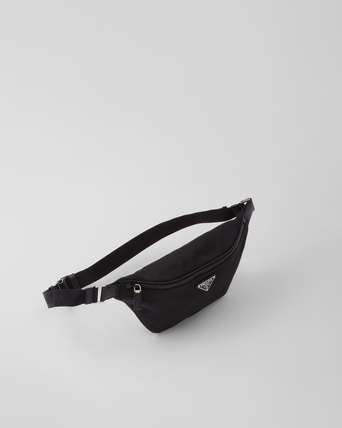 Prada Riñonera De Re-Nylon Y Piel Saffiano