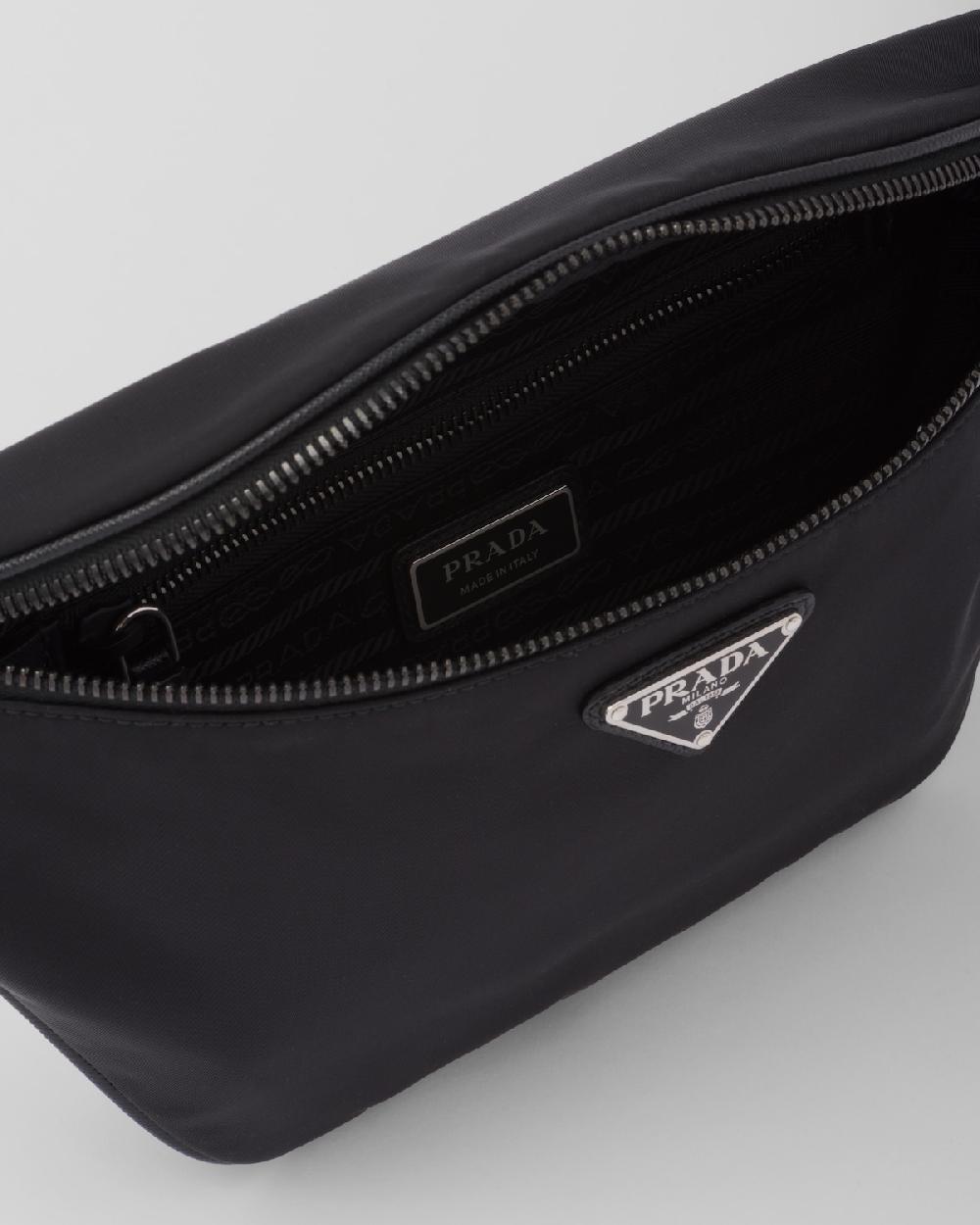 Prada Riñonera De Re-Nylon Y Piel Saffiano