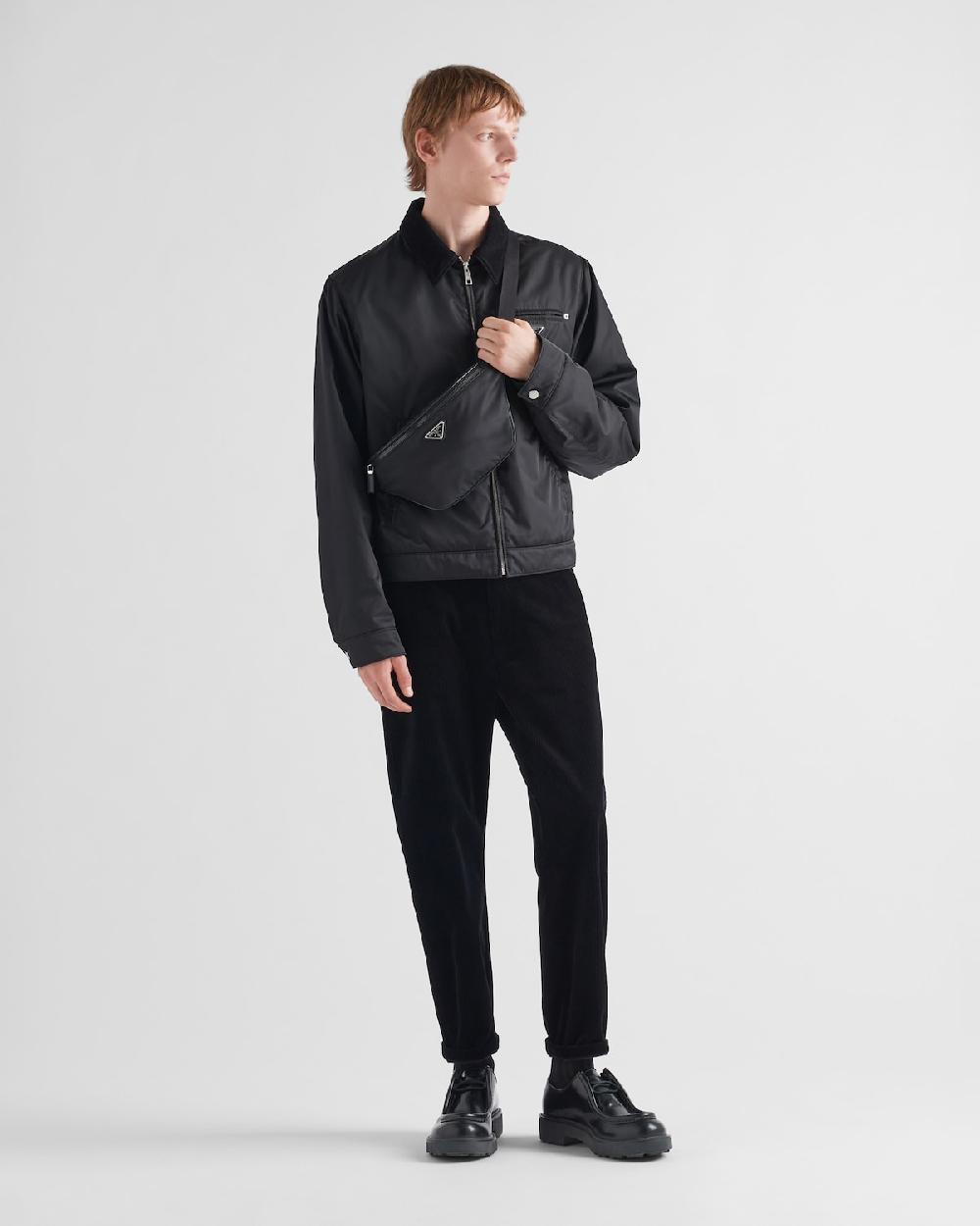 Prada Riñonera de Re-Nylon y piel Saffiano