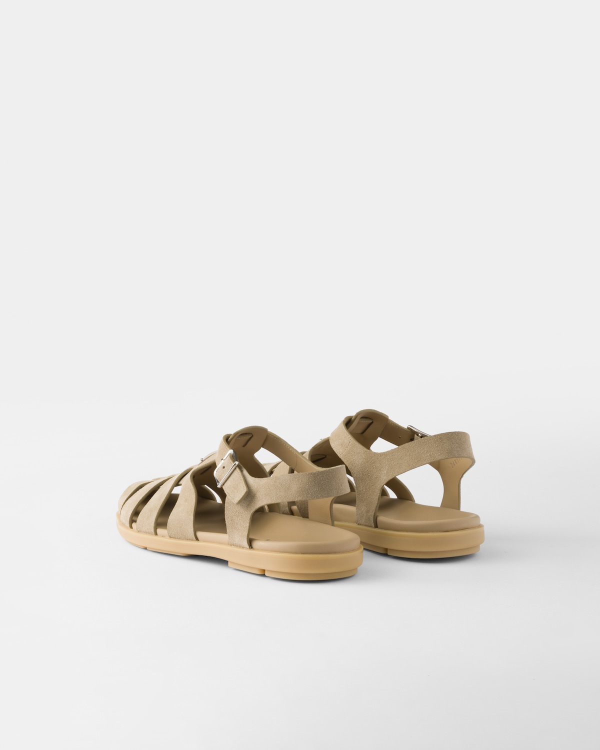 Prada Sandalias Cangrejeras De Ante