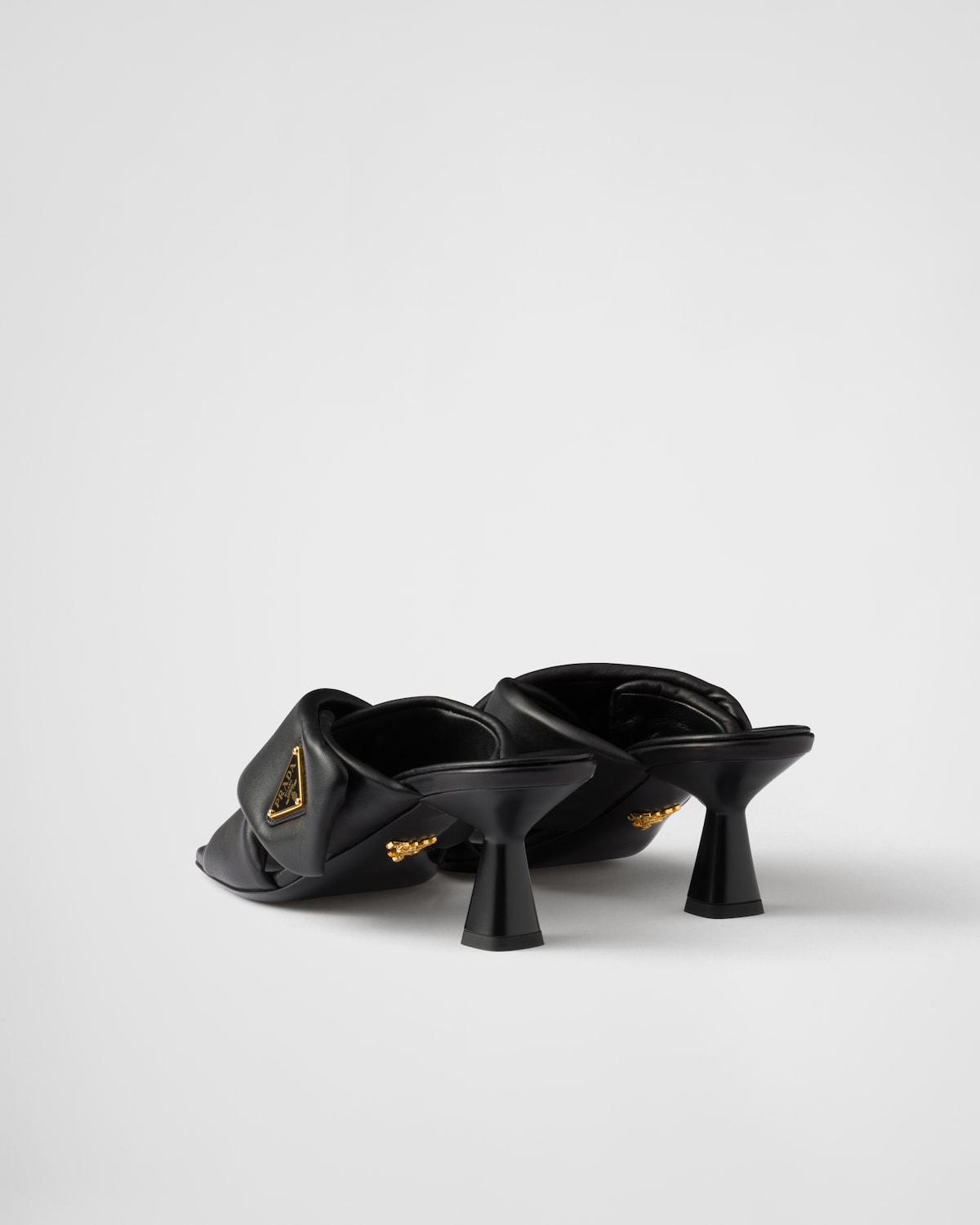 Prada Sandalias De Napa Acolchadas