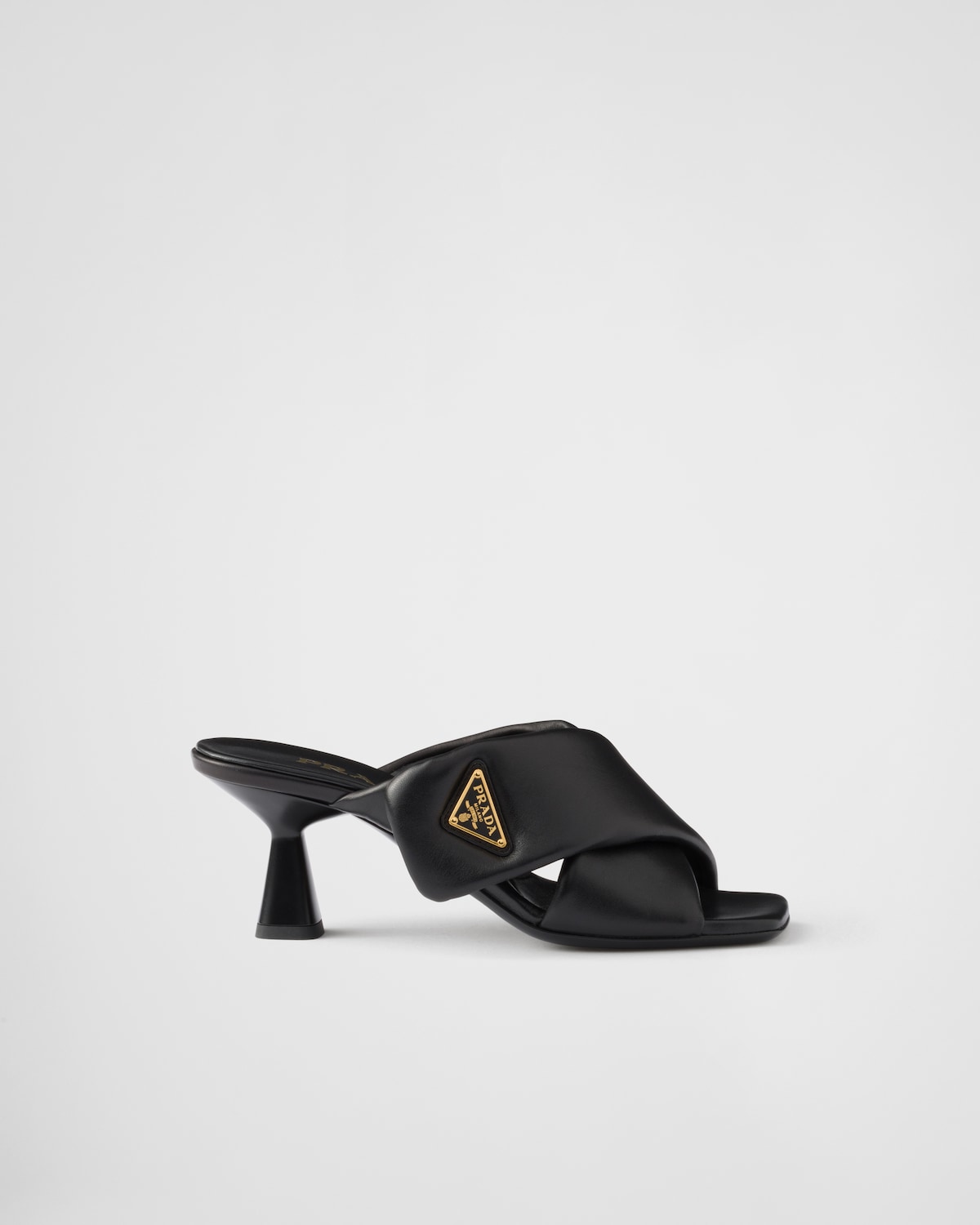 Prada Sandalias de napa acolchadas