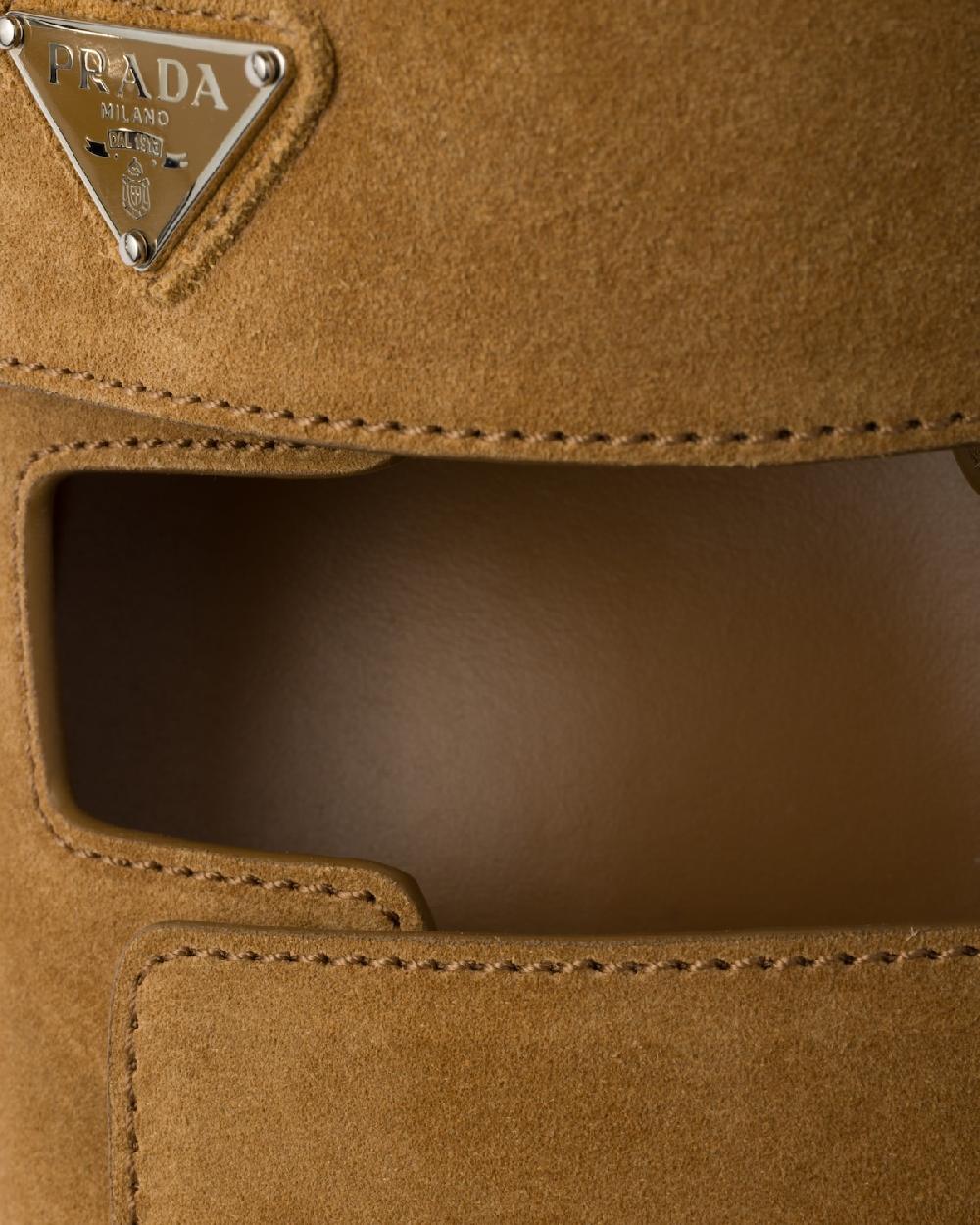 Prada Sandalias De Tira De Ante