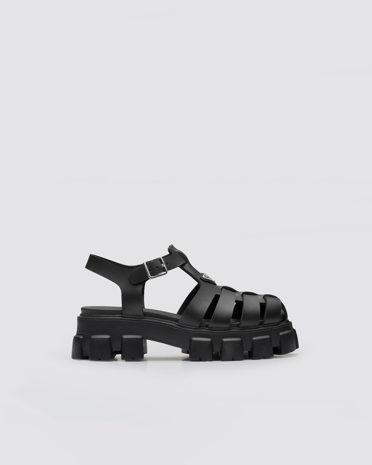 Prada Sandalias Monolith de goma