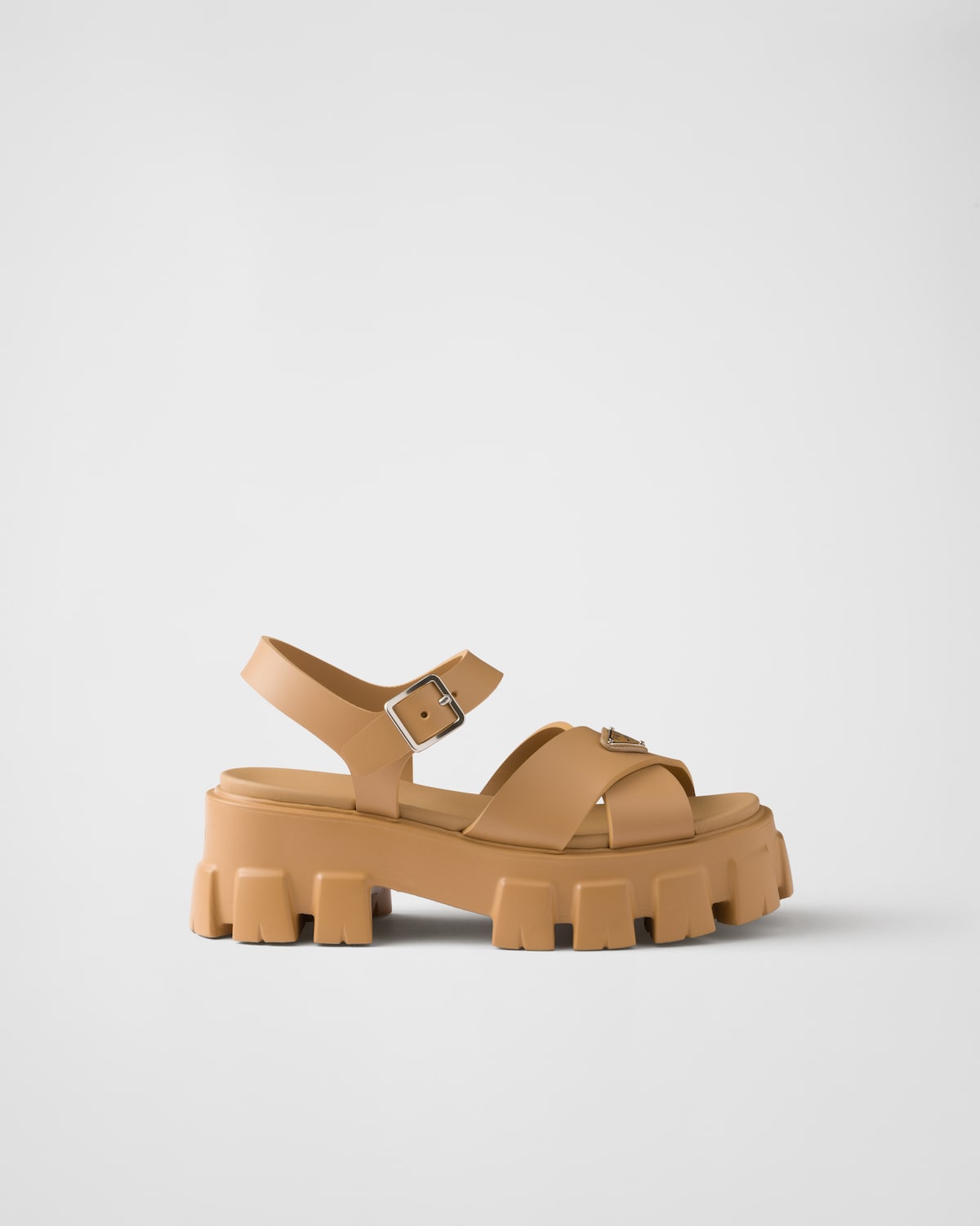 Prada Sandalias Monolith de goma