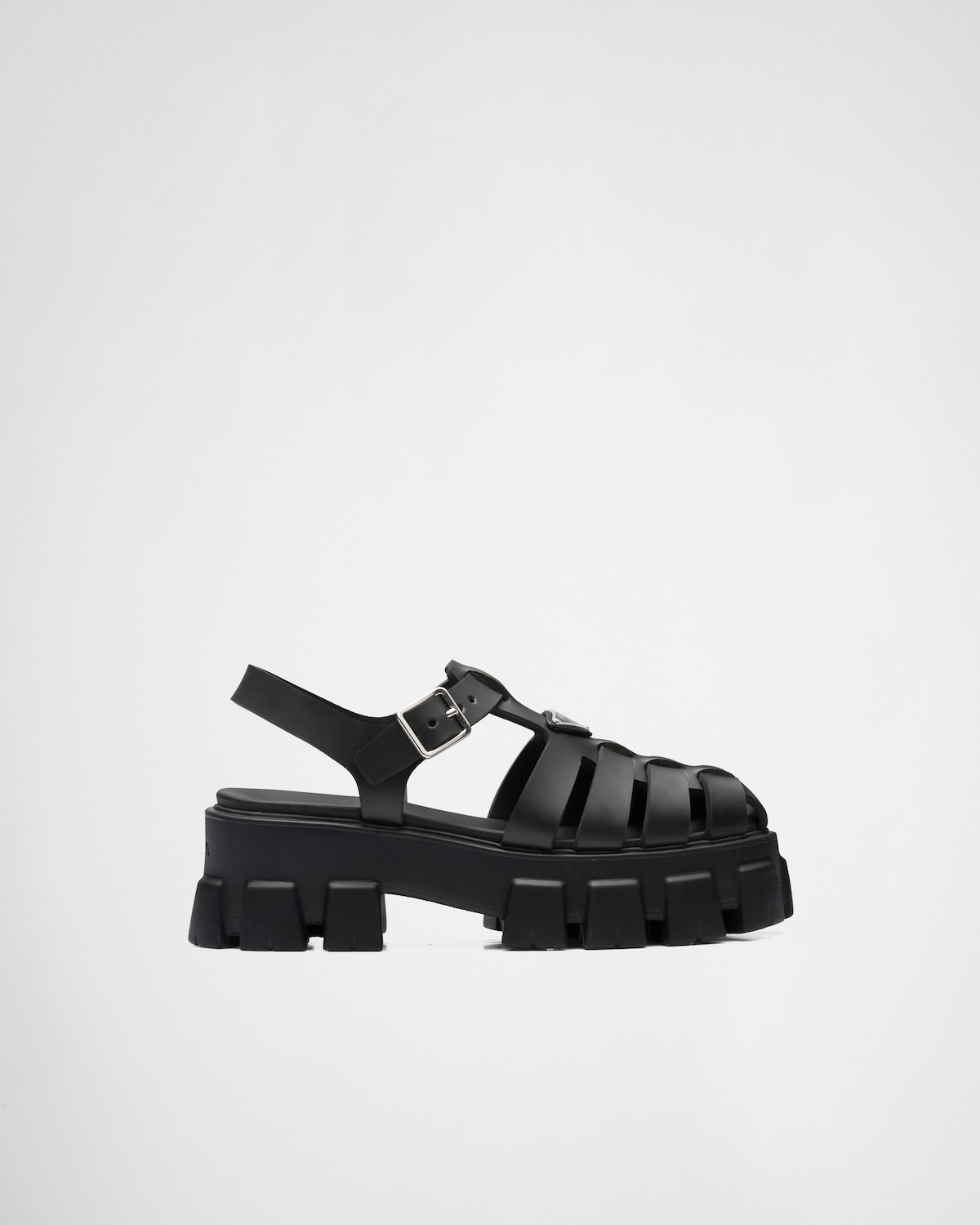Prada Sandalias Monolith de goma