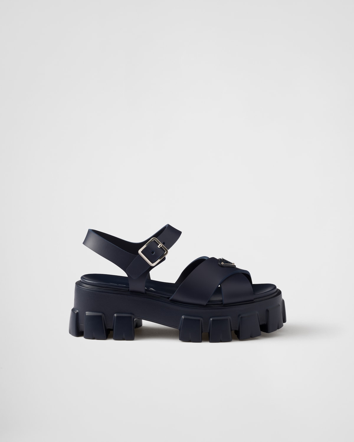 Prada Sandalias Monolith de goma