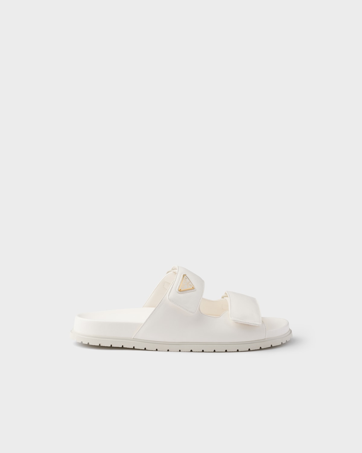 Prada Sandalias planas de piel de napa