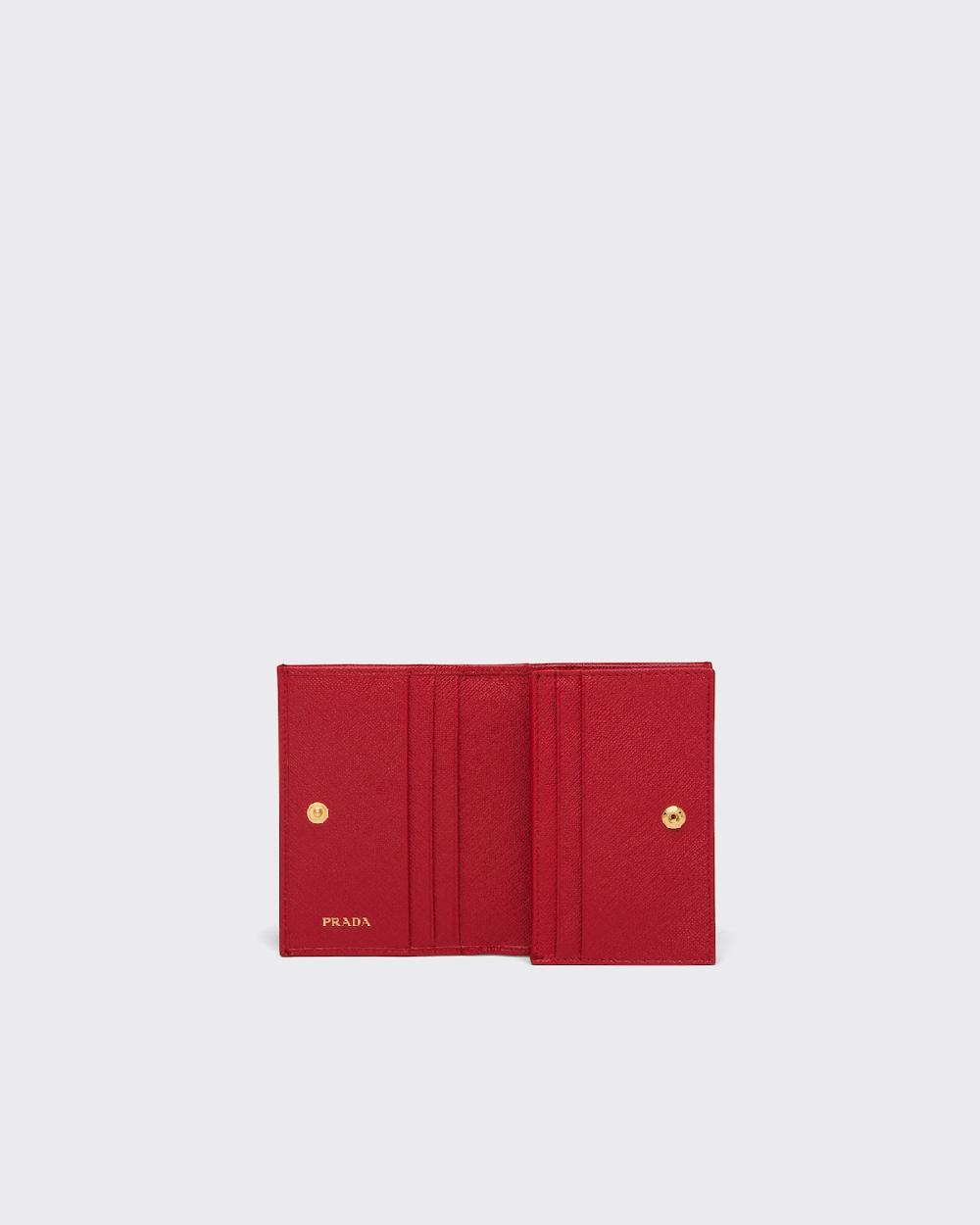 Prada Small Saffiano Leather Wallet