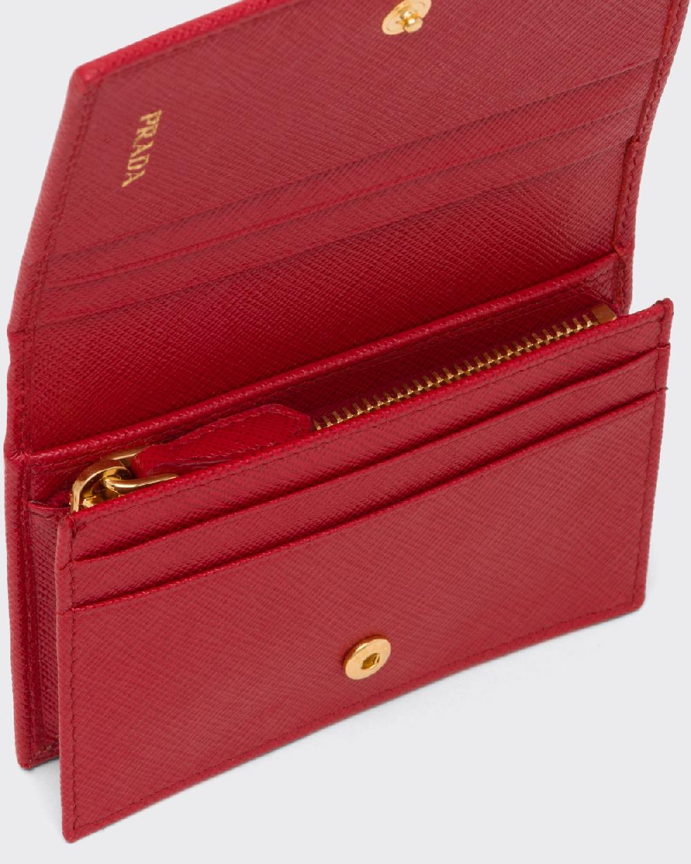 Prada Small Saffiano Leather Wallet