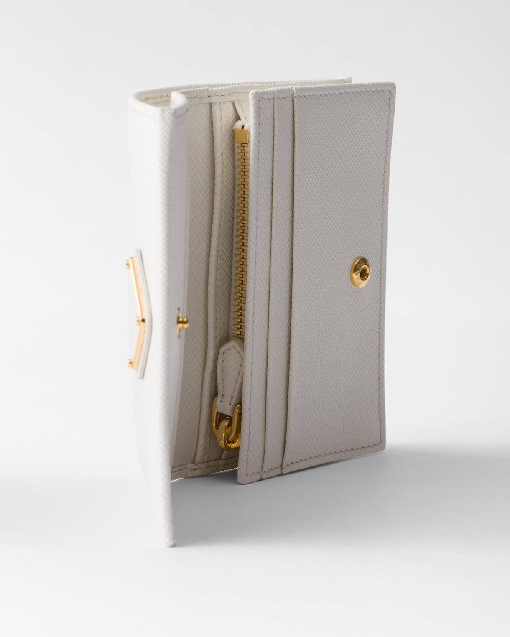 Prada Small Saffiano Leather Wallet