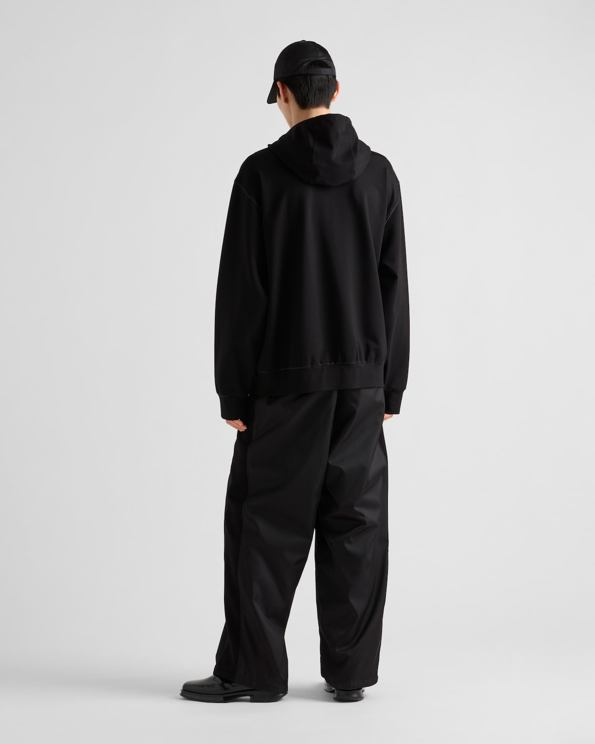 Prada Sudadera Con Capucha De Punto Técnico