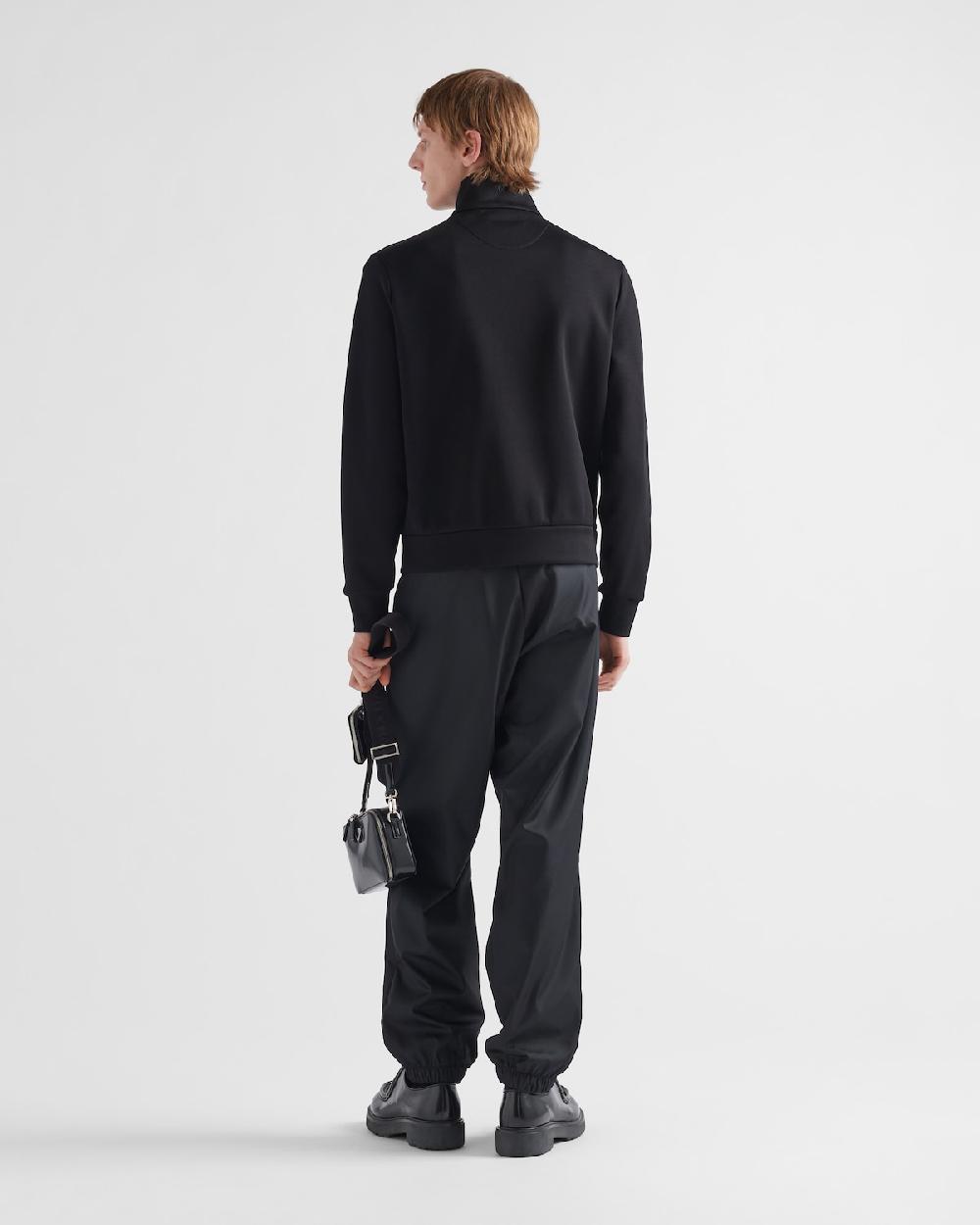 Prada Sudadera Con Detalles De Re-Nylon