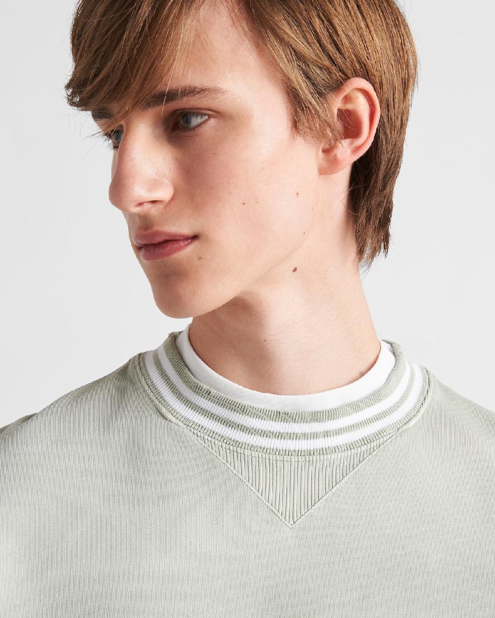 Prada Sudadera De Algodón