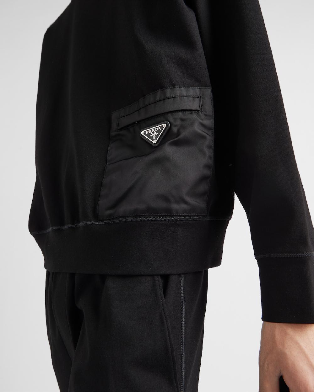 Prada Sudadera De Tejido Técnico