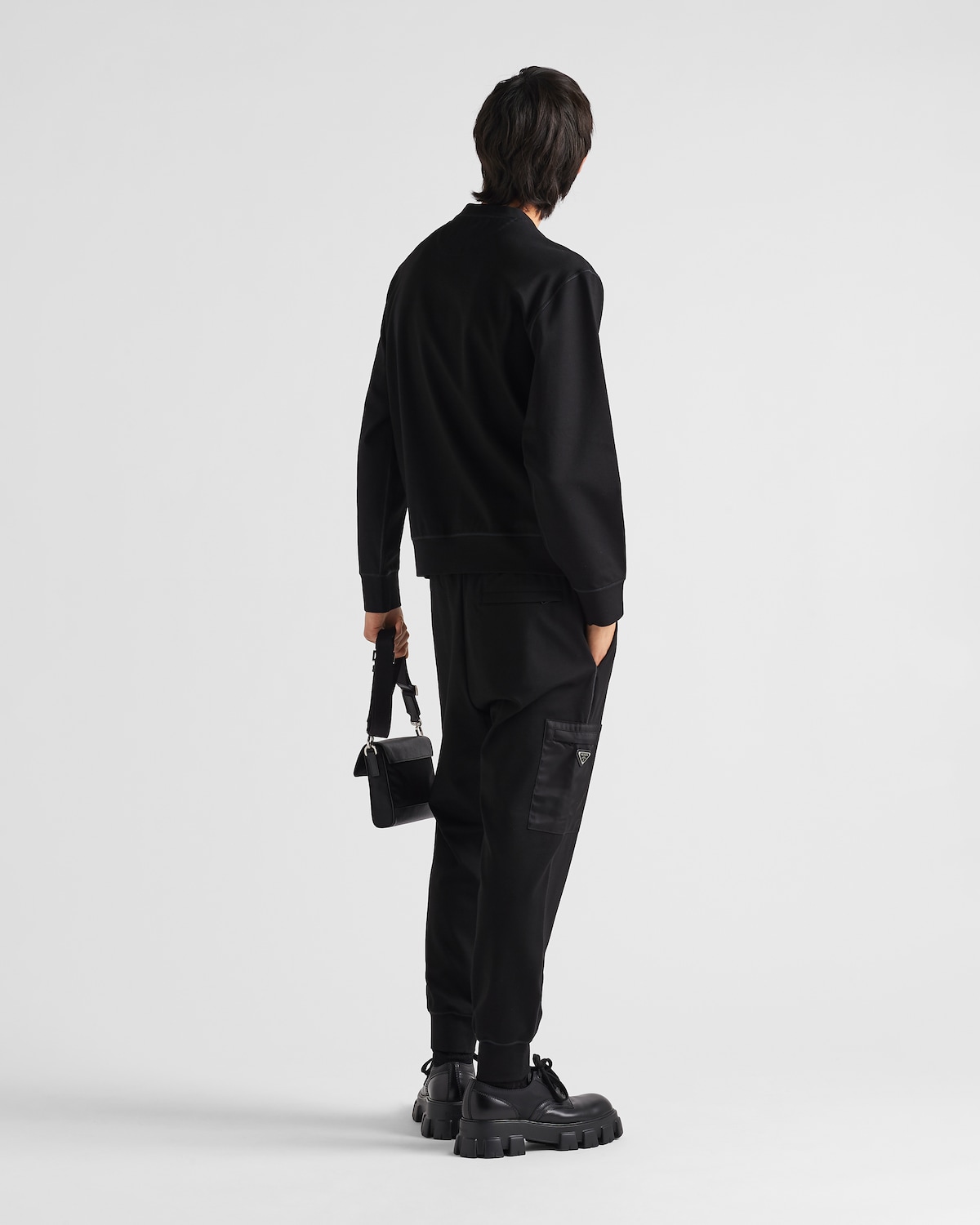 Prada Sudadera De Tejido Técnico