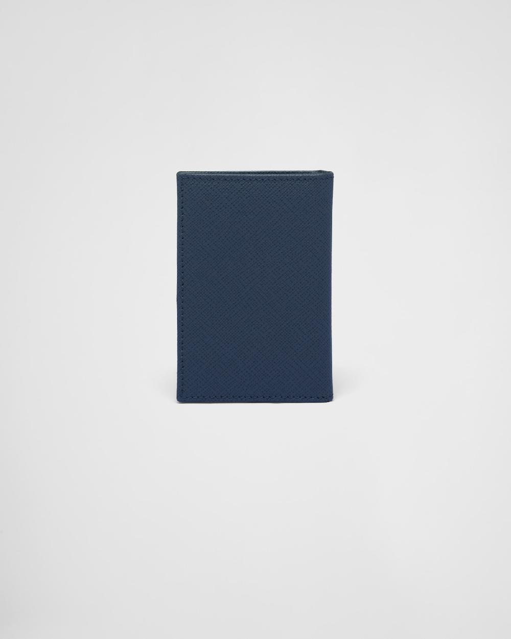 Prada Tarjetero De Piel