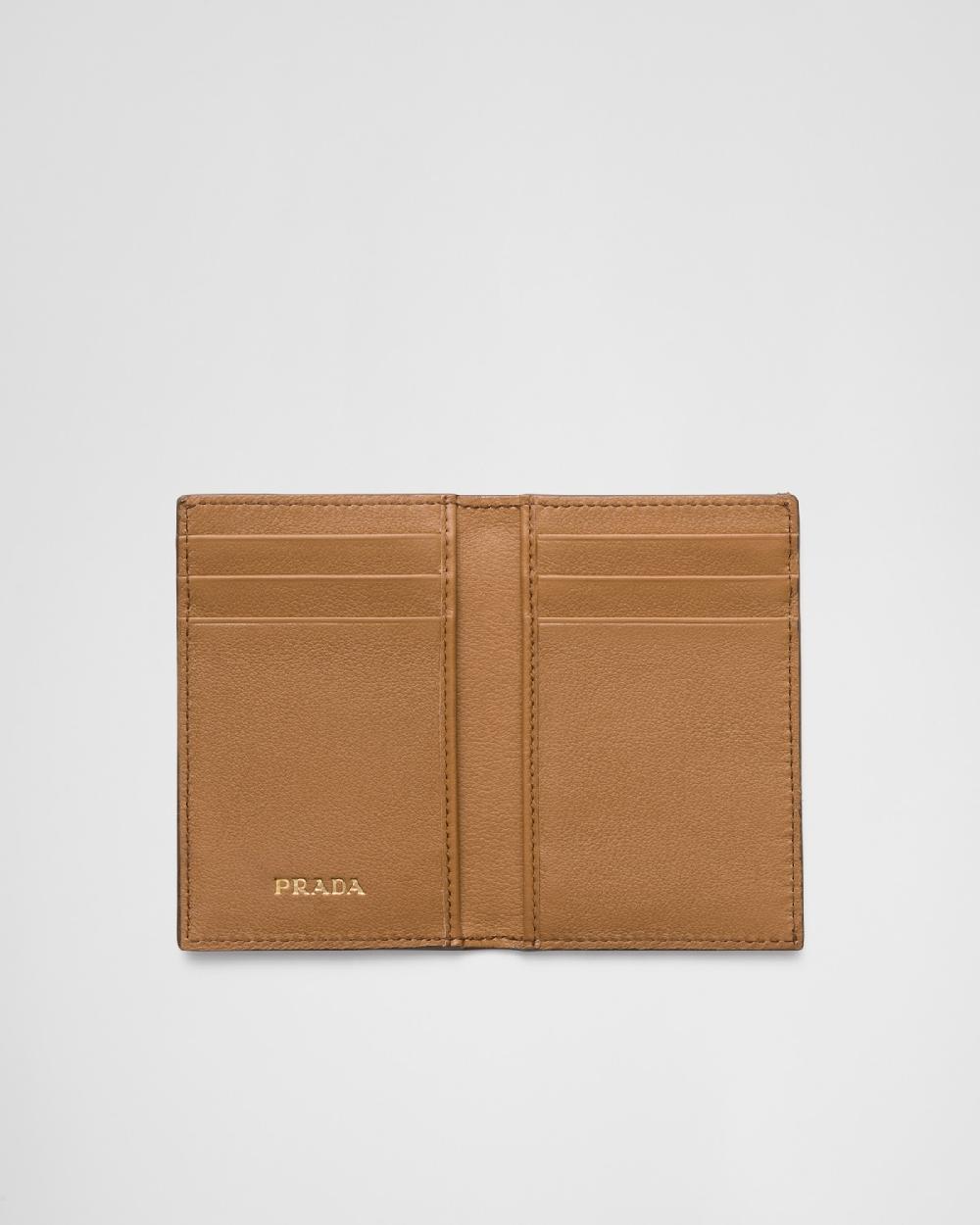 Prada Tarjetero de piel