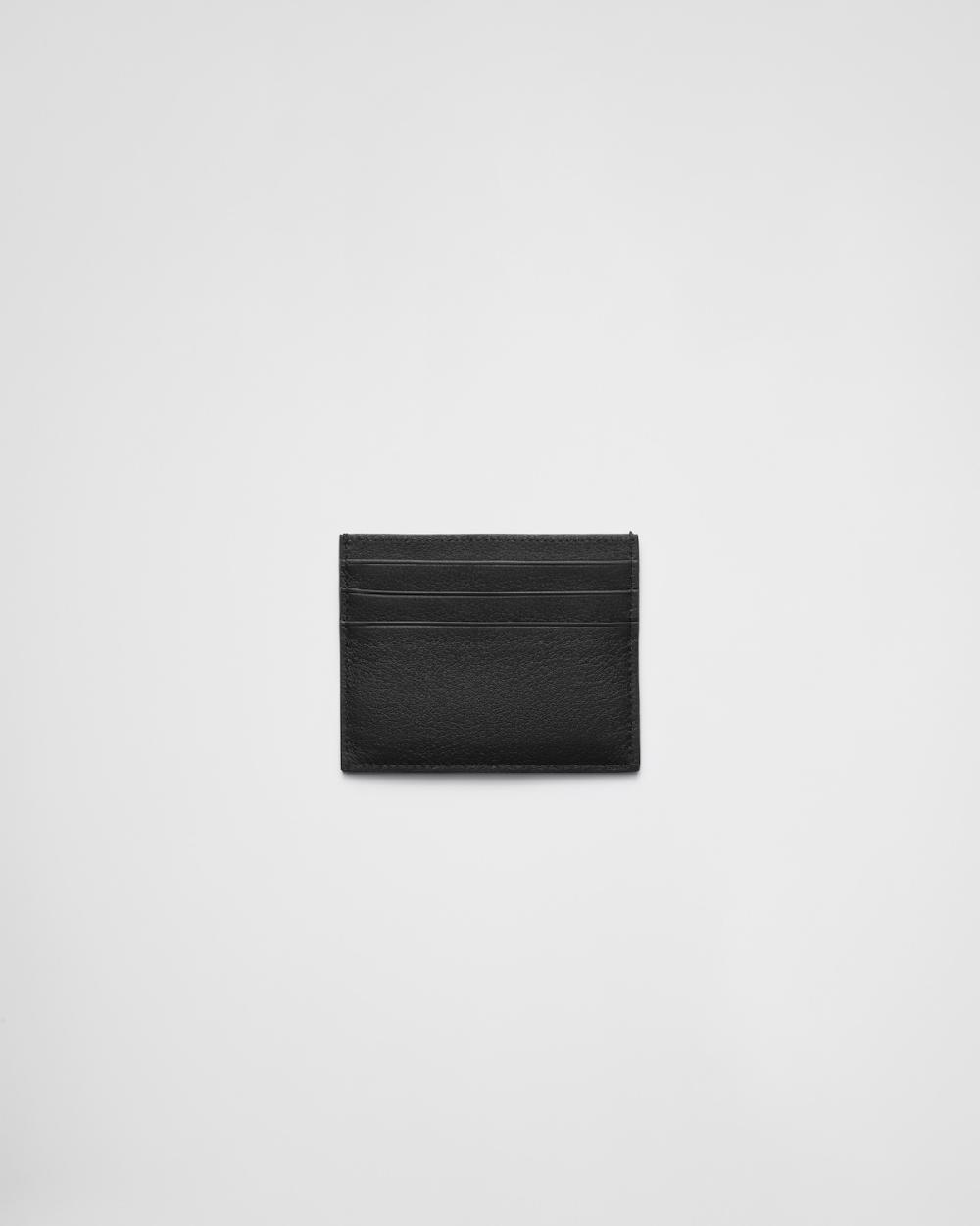 Prada Tarjetero De Piel