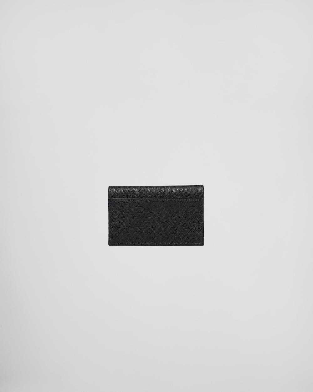 Prada Tarjetero De Piel