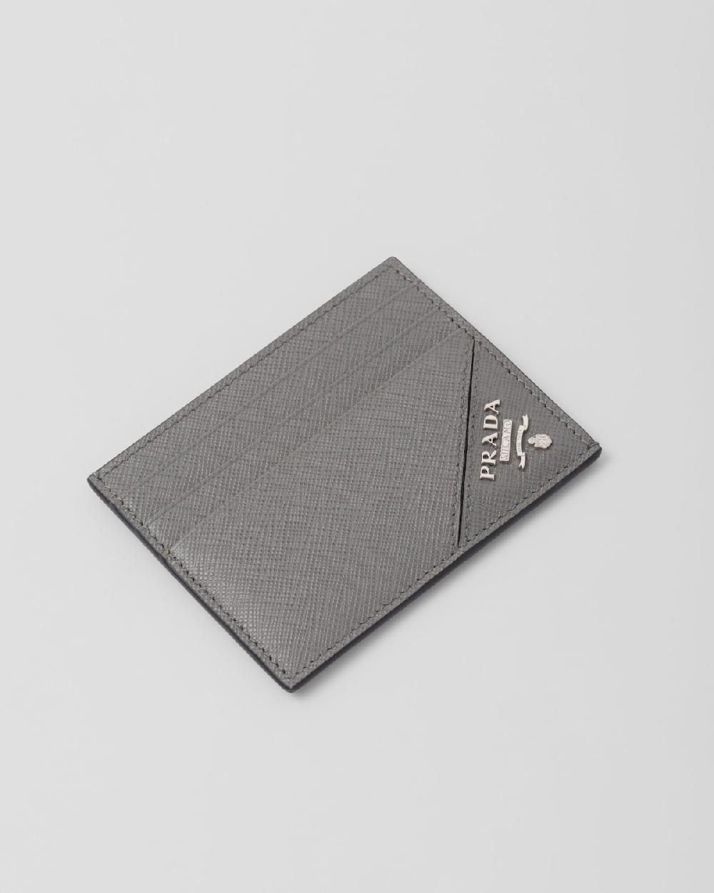 Prada Tarjetero de piel