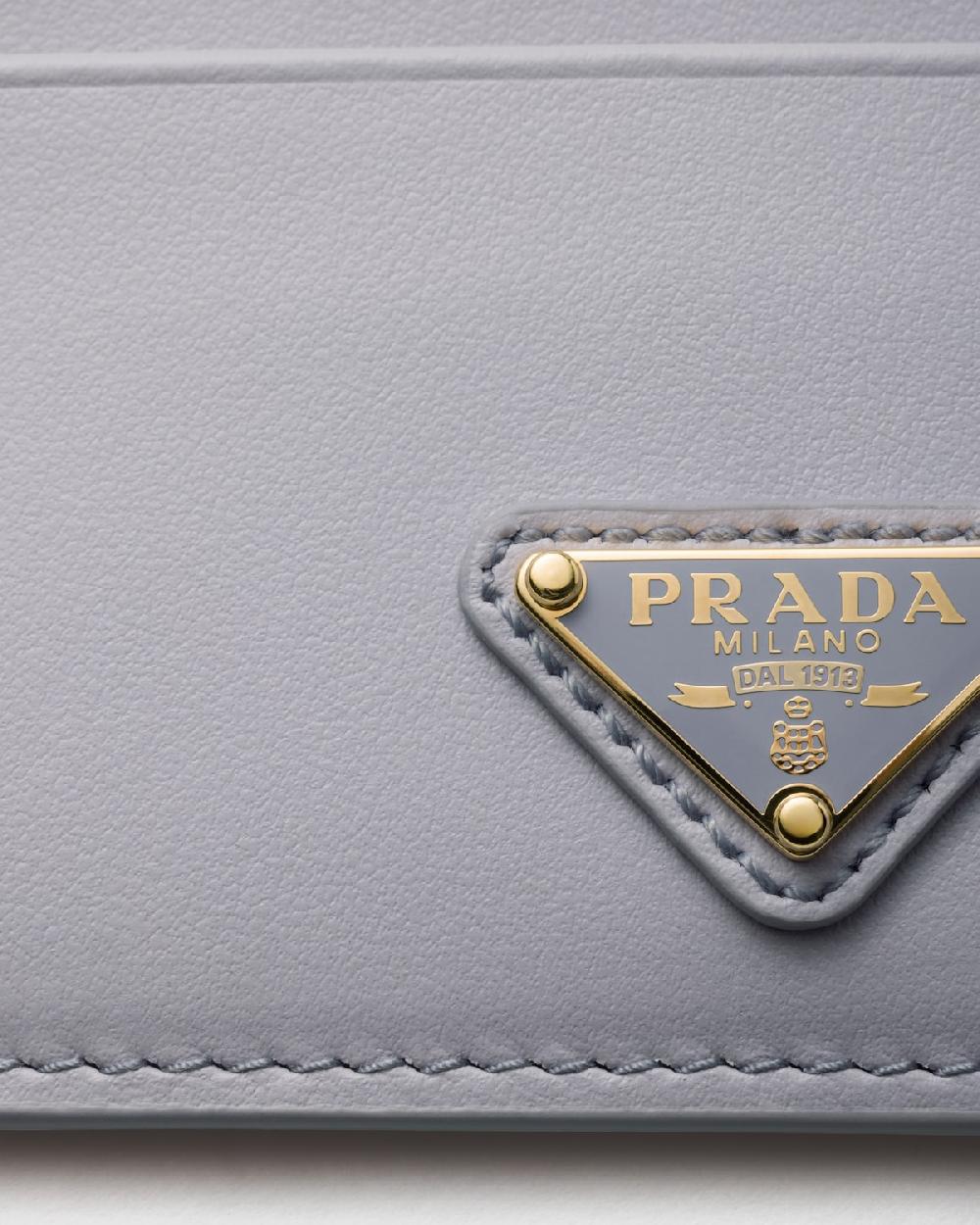 Prada Tarjetero de piel