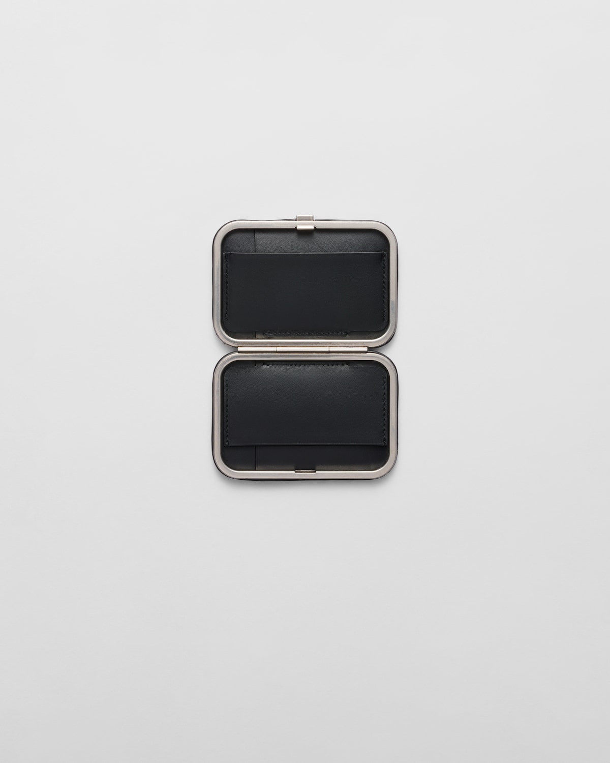 Prada Tarjetero De Piel De Serpiente Ayers