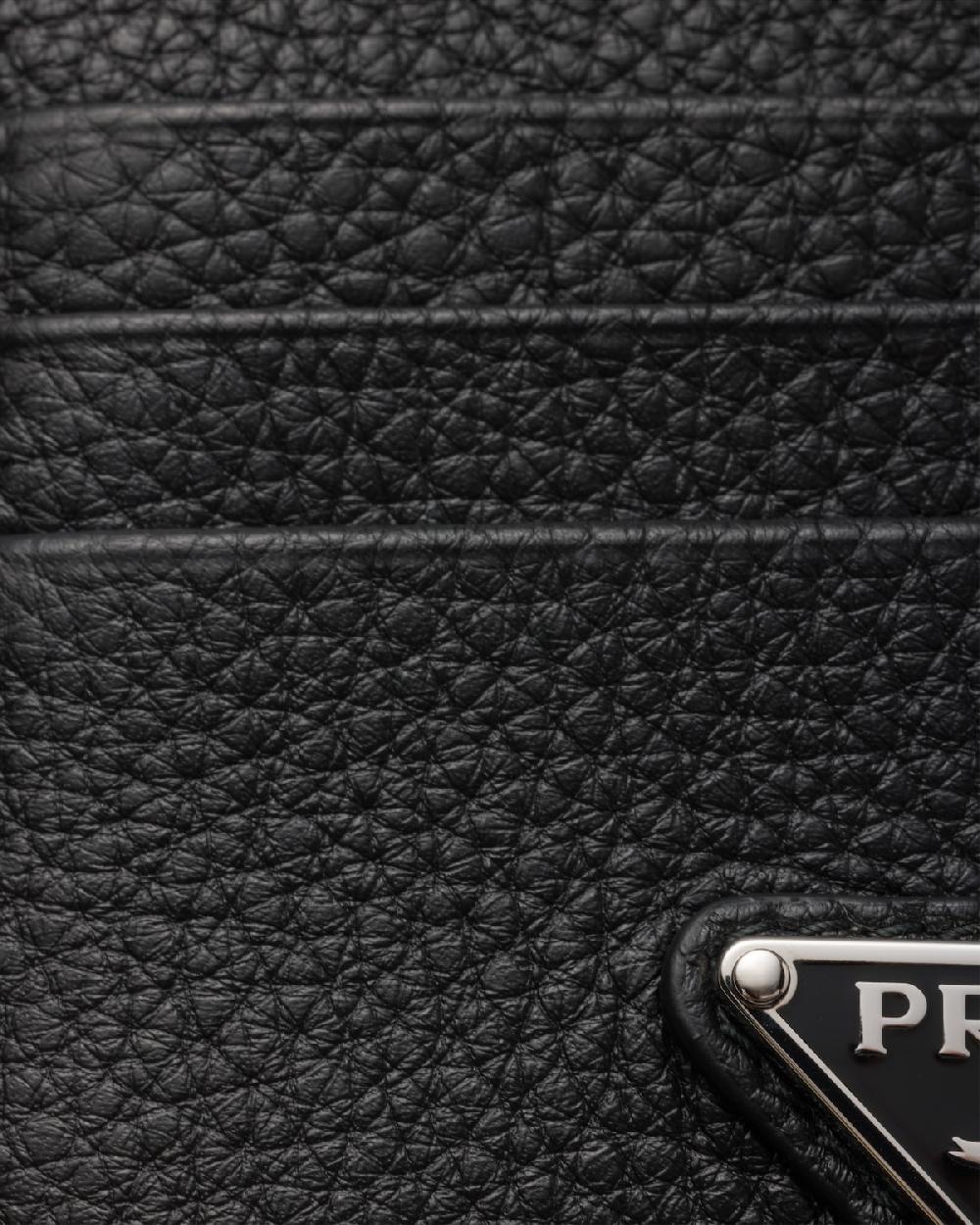 Prada Tarjetero de piel