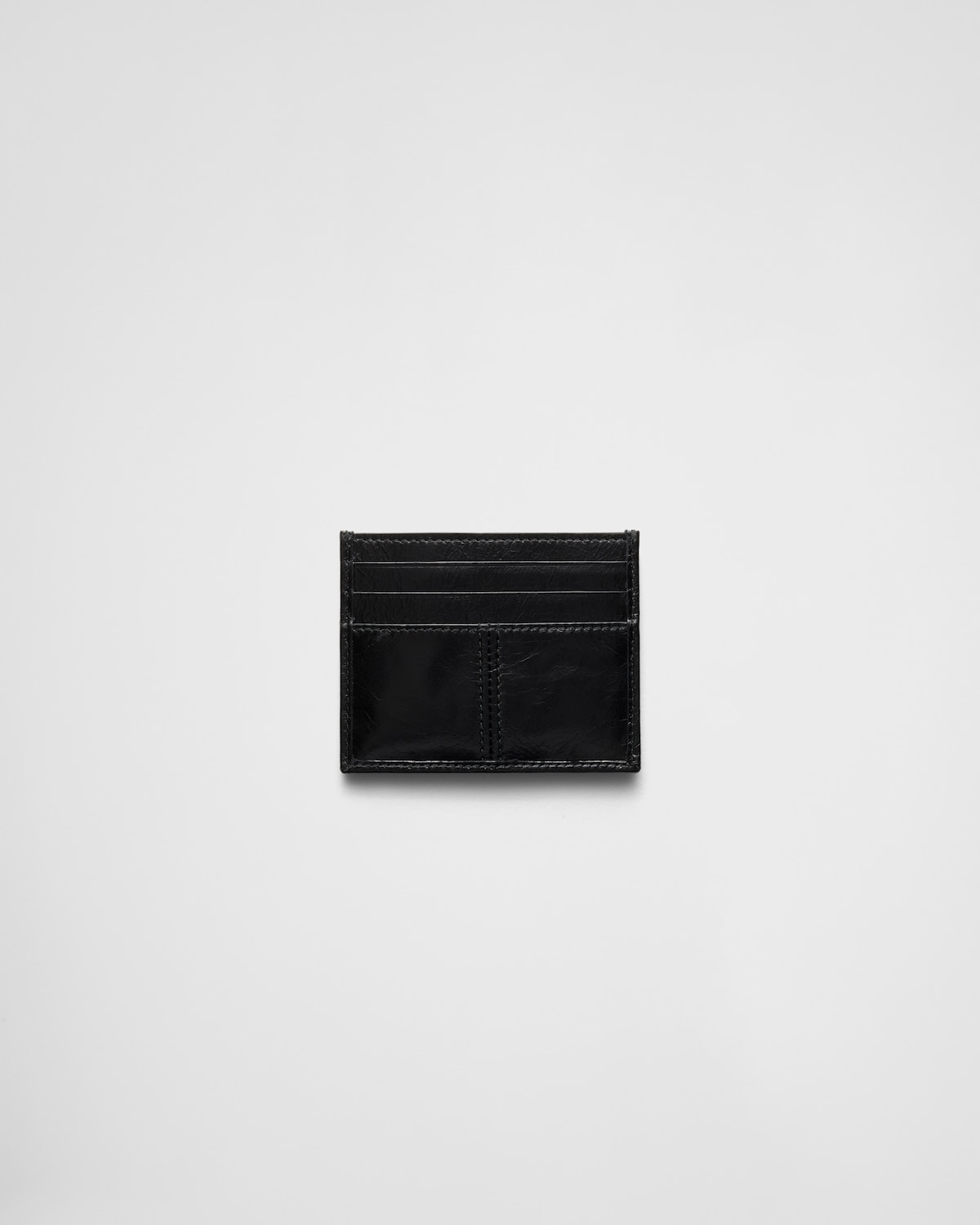 Prada Tarjetero De Piel