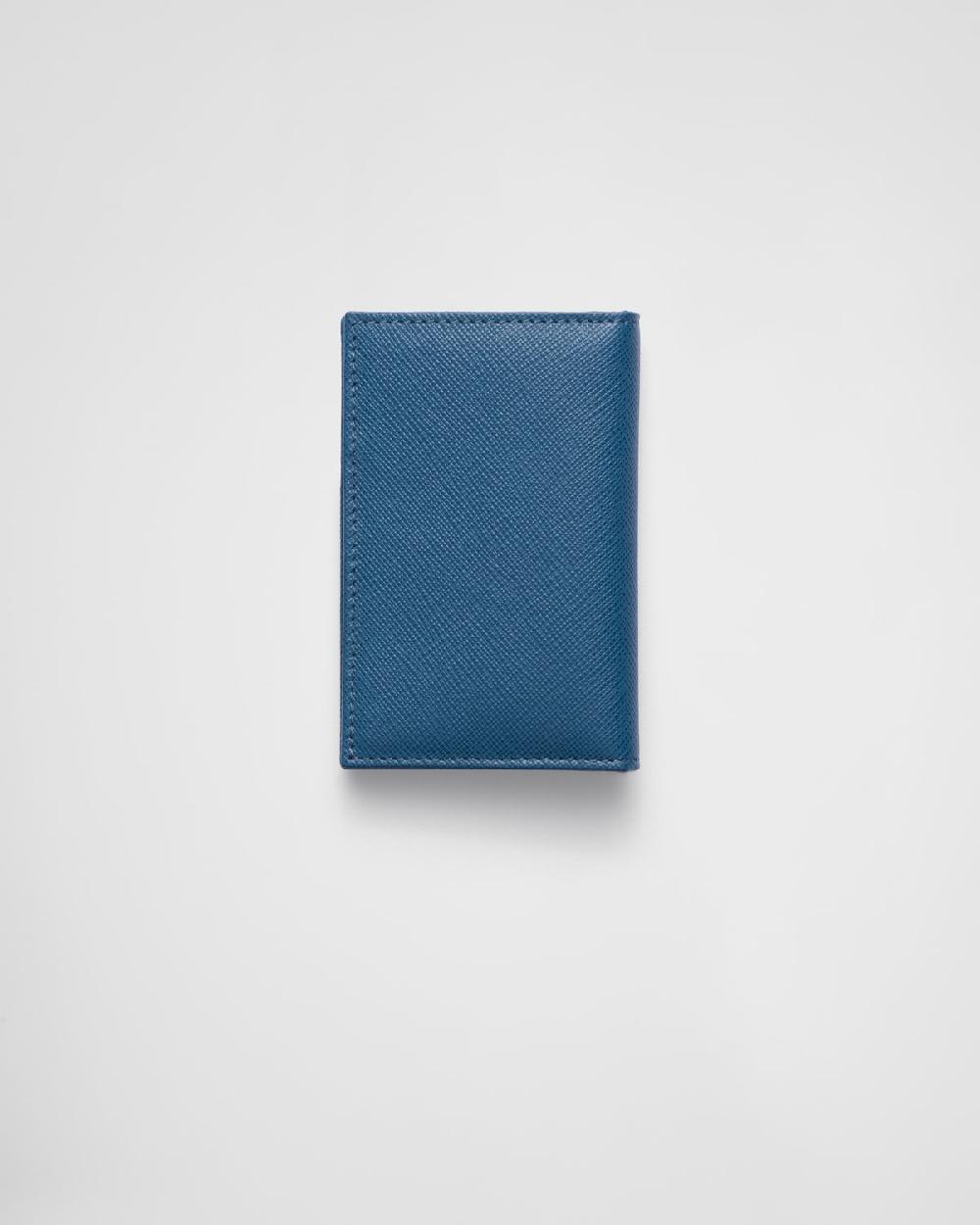 Prada Tarjetero De Piel